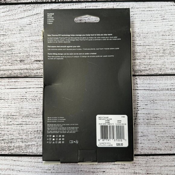 Nike Pro Therma-Fit Hyperwarm Hood Ski Mask | Black | Cold Weather Face Cover - Picture 5 of 5